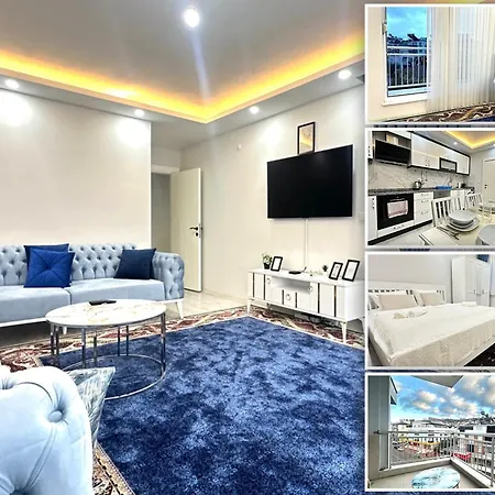 Homely! Design Apartment Antalya, Parking, Balcony, Ac!